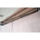 Pavilion/foisor pentru gradina/terasa, cadru metalic, cu perdele, crem, 4x2.8x2.7 m - imagine 3
