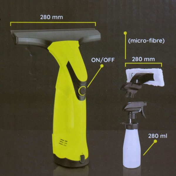Aspirator, curatator de geamuri, cu acumulator - imagine 2