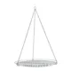 Grilaj, grill, pentru gratar, rotund, cu lant, 60 cm, Perfect Home  - imagine 2