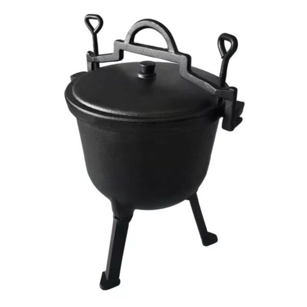 Ceaun fonta emailata, tip cazan, sub presiune, 7 L, Perfect Home - imagine 3