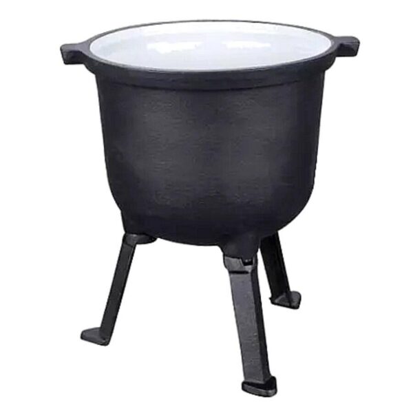 Ceaun fonta emailata, tip cazan, sub presiune, 7 L, Perfect Home - imagine 5