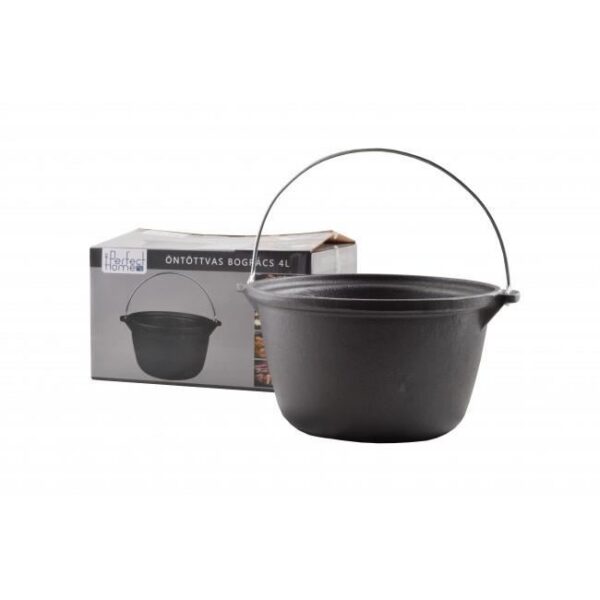Ceaun, tuci, fonta, tip oala, 3 L, Perfect Home - imagine 3
