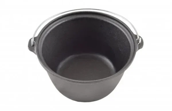 Ceaun, tuci, fonta, tip oala, 5 L, Perfect Home - imagine 4
