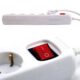 Prelungitor electric cu intrerupator, impamantare si protectie copii, 5 prize, cablu 5m - imagine 2