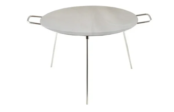 Disc pentru gratar, inox, cu picioare, 55x38 cm, Perfect Home - imagine 3