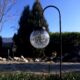 Lampa solara pentru gradina, 20 LED-uri, 75 cm, Rigel - imagine 2