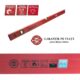 Nivela BASIC cu inclinatie 2,3% precizie 0,4mm/m 2 bule 80cm - imagine 2