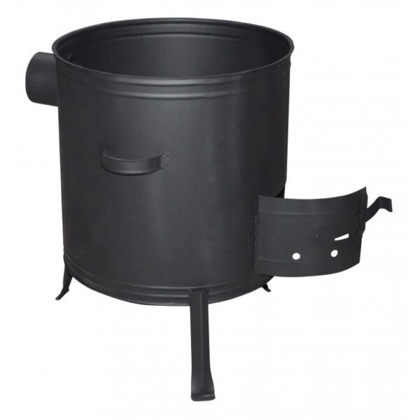 Soba pentru ceaun/tuci, 60 cm, vas 100 L - imagine 2