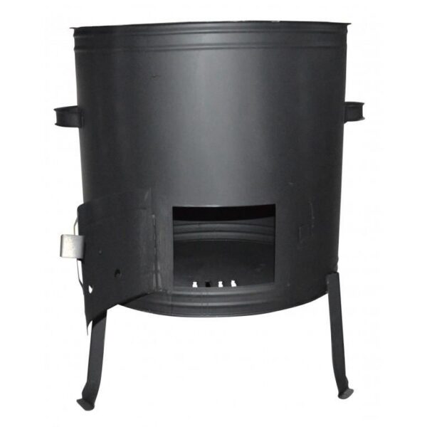 Soba pentru ceaun/tuci, 60 cm, vas 100 L - imagine 3