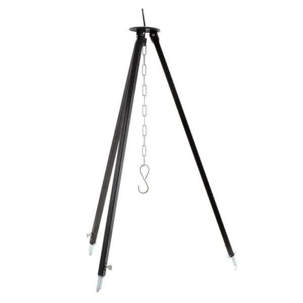Trepied ceaun, extensibil, inaltime reglabila, 70/120 cm, Perfect Home - imagine 4