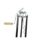 Trepied ceaun, extensibil, inaltime reglabila, cu maner, 100/180 cm, Perfect Home  - imagine 3