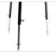 Trepied ceaun, extensibil, inaltime reglabila, cu maner, 100/180 cm, Perfect Home  - imagine 2