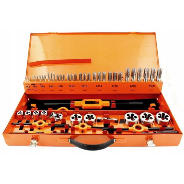 Set tarozi si filiere, 54 piese, M3-M20, Richmann Exclusive - imagine 5