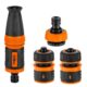 Furtun de gradina, antirasucire, 6 straturi, cuple, adaptor, duza, 1/2", 20 m, NEO - imagine 6
