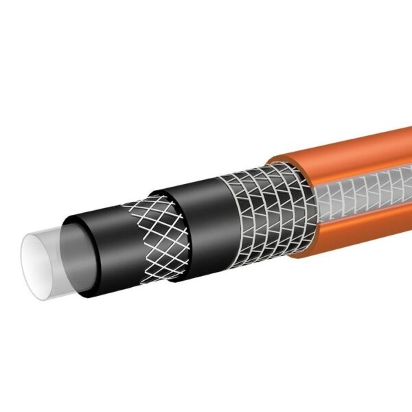 Carucior cu furtun gradina, antirasucire, + pistol de stropit, accesorii, 1/2", 50 m, NEO - imagine 8