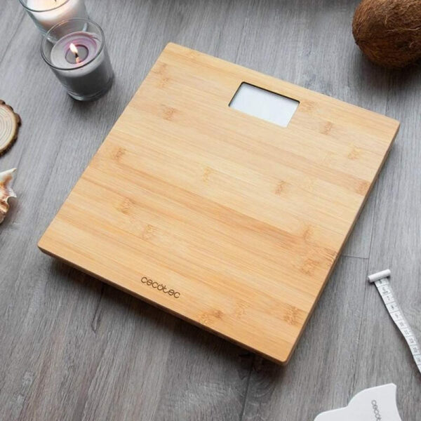 Cantar corporal Cecotec Surface Precision 9300, Lemn de Bambus, Eco-friendly - imagine 2
