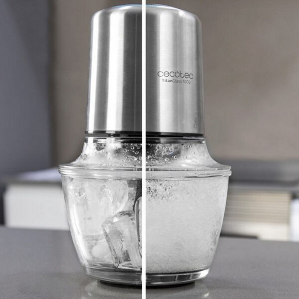 Tocator Cecotec TitanGlass 1000, 400W, 1 l, Vas sticla, Viteza reglabila - imagine 4