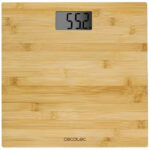 Cantar corporal Cecotec Surface Precision 9300, Lemn de Bambus, Eco-friendly
