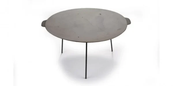 Disc pentru gratar, fonta, cu picioare, 60x32 cm, Perfect Home - imagine 2