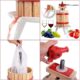 Teasc, presa, pentru zdrobit struguri, fructe, 18 L, 32x70 cm - imagine 3