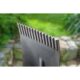 Harlet, cazma, drept, cu coada lemn, zimtat, 17.5x28 cm, 115 cm, Verto - imagine 8