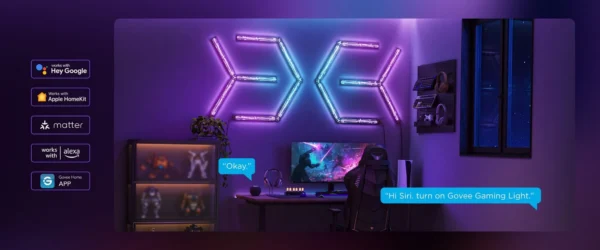 Kit de extindere Govee pentru Gaming Wall Light - imagine 11