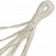 Hamac textil, GardenLine, protectie franghie, albastru, max 200 kg, 200x150 cm - imagine 3