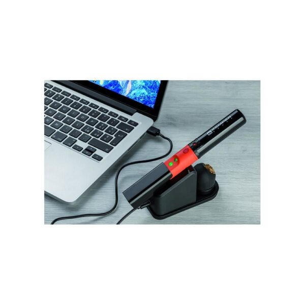 Pistol lipit electric reincarcabil, portabil, 8 W, USB - imagine 3