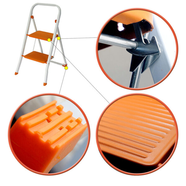 Scara otel 2 trepte late - incarcare max. 150 Kg - imagine 4