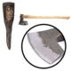 Topor, coada lemn, lama forjata, 1.8 kg, 19x90 cm, Sandblaster, Strend Pro - imagine 2