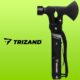 Multitool Trizand Explorer 17-in-1, Instrument multifunctional compact cu 17 piese, negru - imagine 12