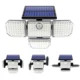 Proiector solar Izoxis, Waterproof IP65, 181 leduri, Telecomanda, 4 moduri de operare, 9W - imagine 3