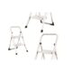 Scara otel 2 trepte late - incarcare max. 150 Kg - imagine 2