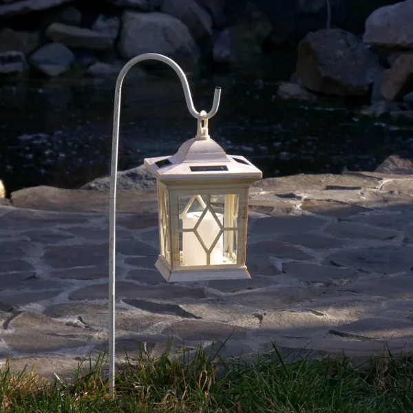 Lampa solara pentru gradina, felinar, 70 cm, Subra - imagine 12