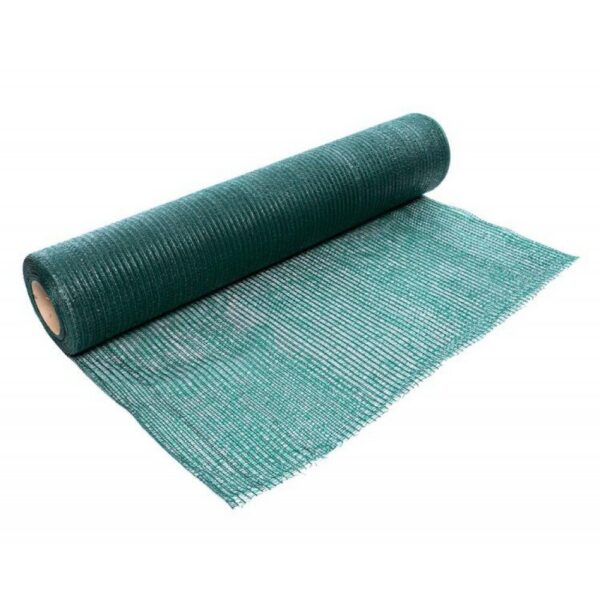 Plasa de umbrire, 80 g/mp, grad de umbrire 85%, verde, 20x1.5 m - imagine 1
