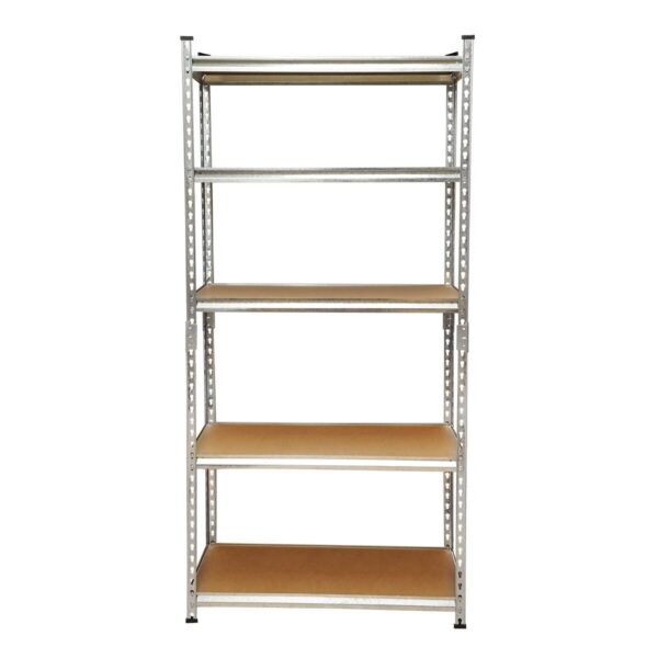 Raft depozitare, metalic, 5 polite, 120 kg, 90x30x180 cm, Breckner Germany - imagine 1