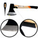 Topor, coada lemn, cu protectie, 1 kg, 43 cm, Richmann Exclusive - imagine 3