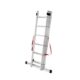 Scara aluminiu, Master, 3 tronsoane, 6 trepte, max 150 kg, 1.69-3.45 m - imagine 7