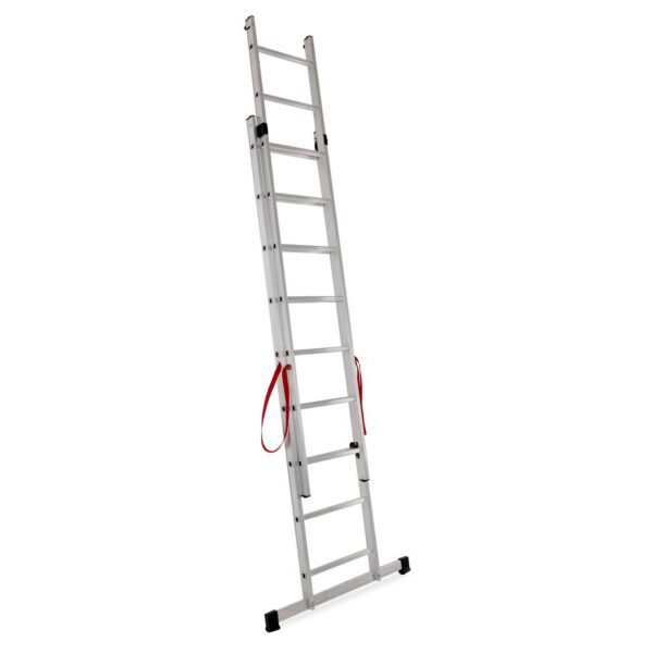 Scara aluminiu, Master, 2 tronsoane, 9 trepte, max 150 kg, 2.58-4.27 m - imagine 3