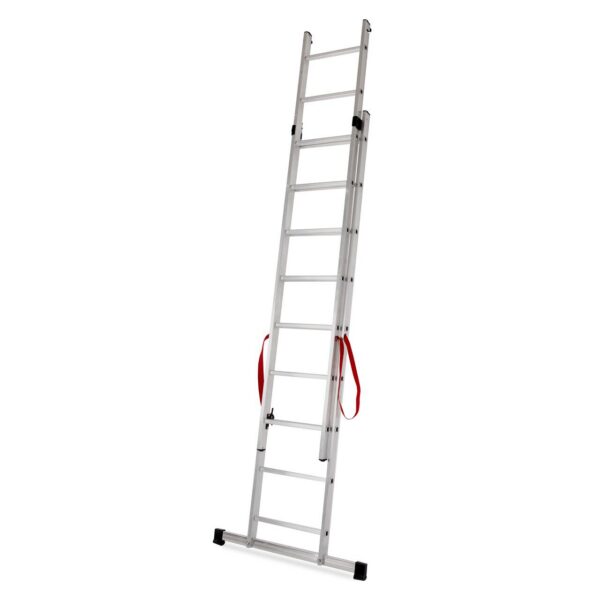 Scara aluminiu, Master, 2 tronsoane, 9 trepte, max 150 kg, 2.58-4.27 m - imagine 4