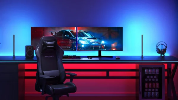 Set 2 buc lampa LED Govee H6047 RGBIC Wi-Fi Gaming Light Bars with Smart Controller, WiFi - imagine 8