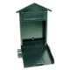 Cutie postala, cu loc pentru ziar, verde, format B6, 23x7x37.5 cm, Damech - imagine 3