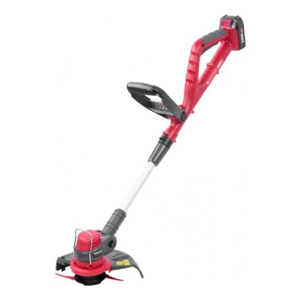 Motocoasa, trimmer, pentru tuns iarba, Worcraft, electric, cu acumulator, incarcator 20V Li-ion, maner telescopic, 24 cm - imagine 2