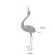 Decoratiune gradina, metalica, cocor, 18x43x94 cm - imagine 2