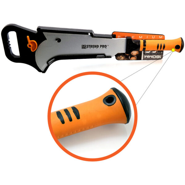 Maceta, otel, gri, 45 cm, Strend Pro - imagine 3