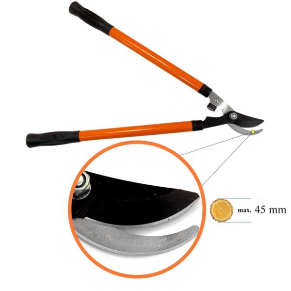 Foarfeca crengi, tip bypass, maner telescopic 65-100 cm, Strend Pro - imagine 3
