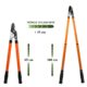 Foarfeca crengi, tip nicovala, maner telescopic 65-100 cm, Strend Pro - imagine 3