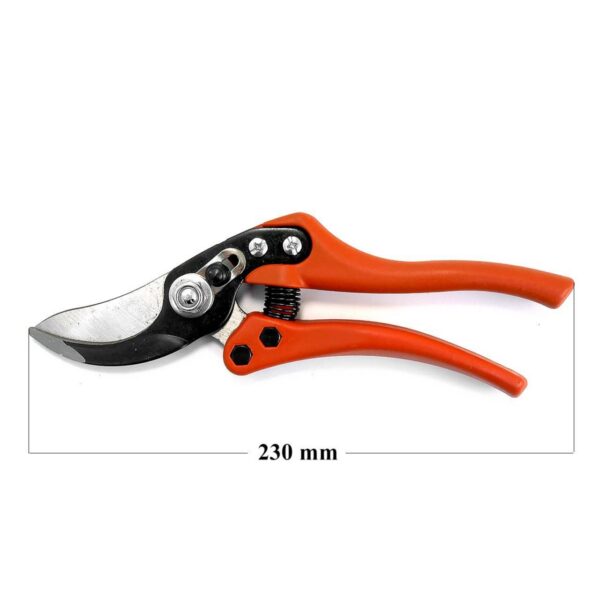 Foarfeca gradina premium, tip bypass, forjata, pentru vita vie, pomi, trandafiri, 23 cm, Strend Pro - imagine 2