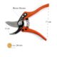 Foarfeca gradina premium, tip bypass, forjata, pentru vita vie, pomi, trandafiri, 23 cm, Strend Pro - imagine 3
