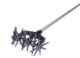 Cultivator manual, 6 roti stelate, coada aluminiu, 23x140 cm, Strend Pro Premium  - imagine 2